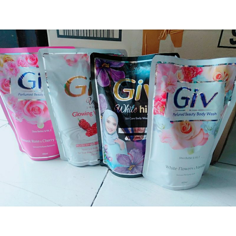 Giv cair 400ml// giv cair// sabun mandi cair