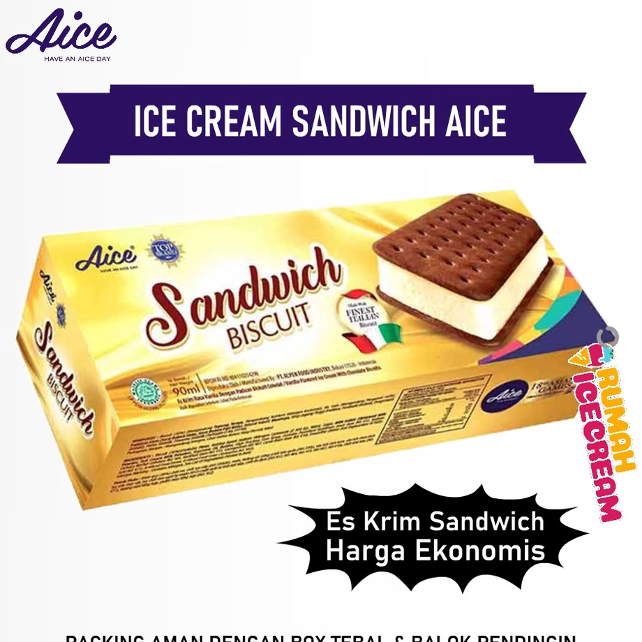 

QZBZ3174 Stok terbaru Es krim Aice Sandwich