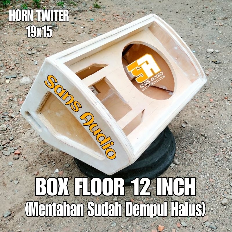 Box speaker monitor floor 12 inch