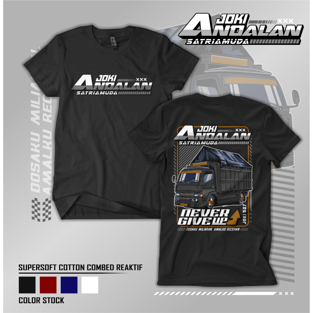 Kaos Truck New Tawakal 5 Indonesia Si Glowing Della Ceblong