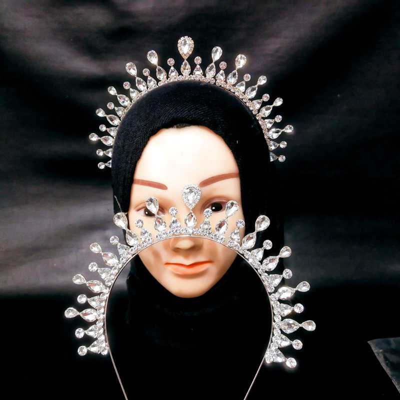 Mahkota Pengantin/Mahkota Hijab/Bando Pengantin