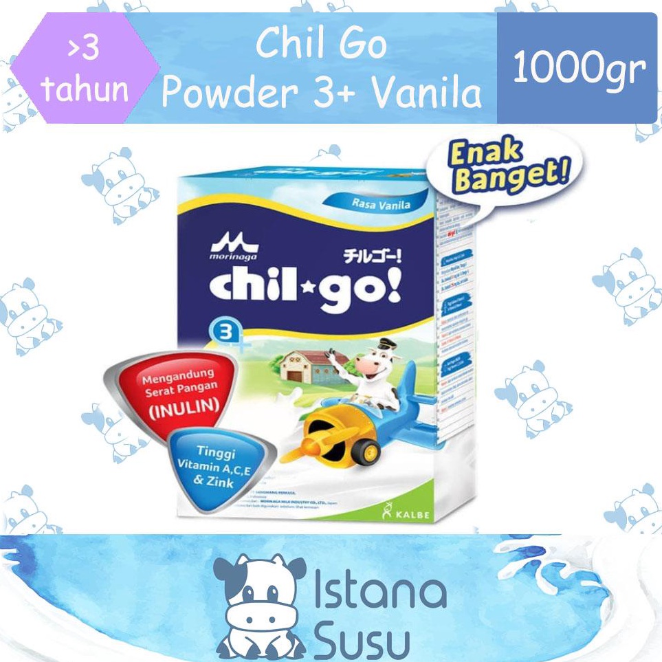 Chil Go Powder 3+ Vanila 1000 gr