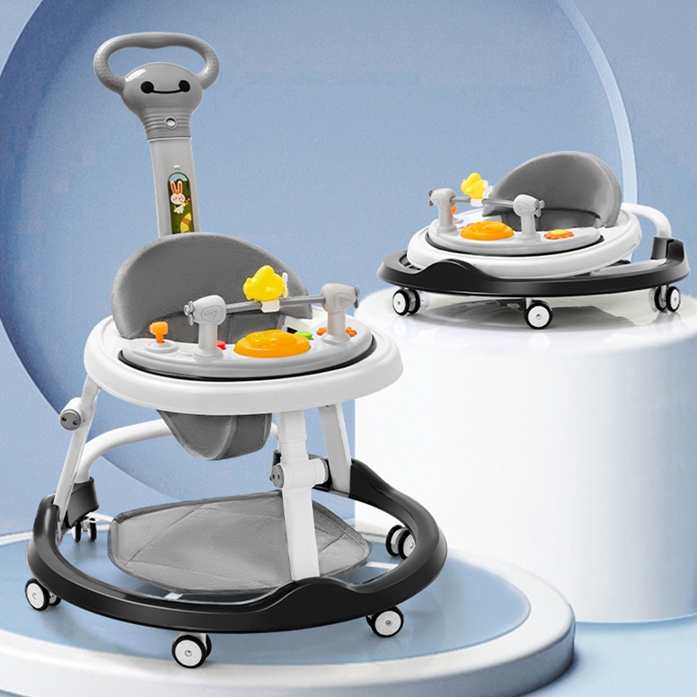 MURAH BANGET Baby Walker Lipat Membantu bayi Anda Belajar Berjalan Roda Bayi Kereta Bayi