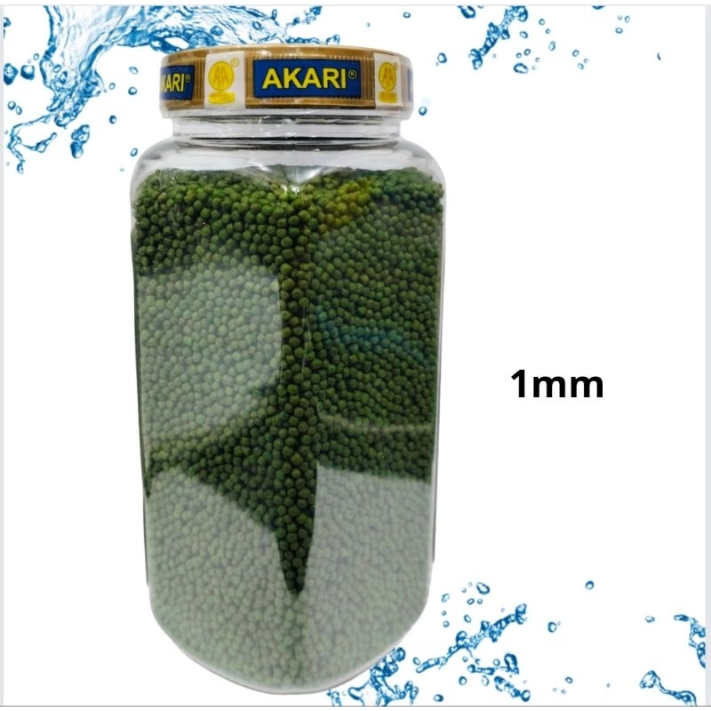 Makanan Ikan Koi Koki AKARI AA SPIRULINA 300GR