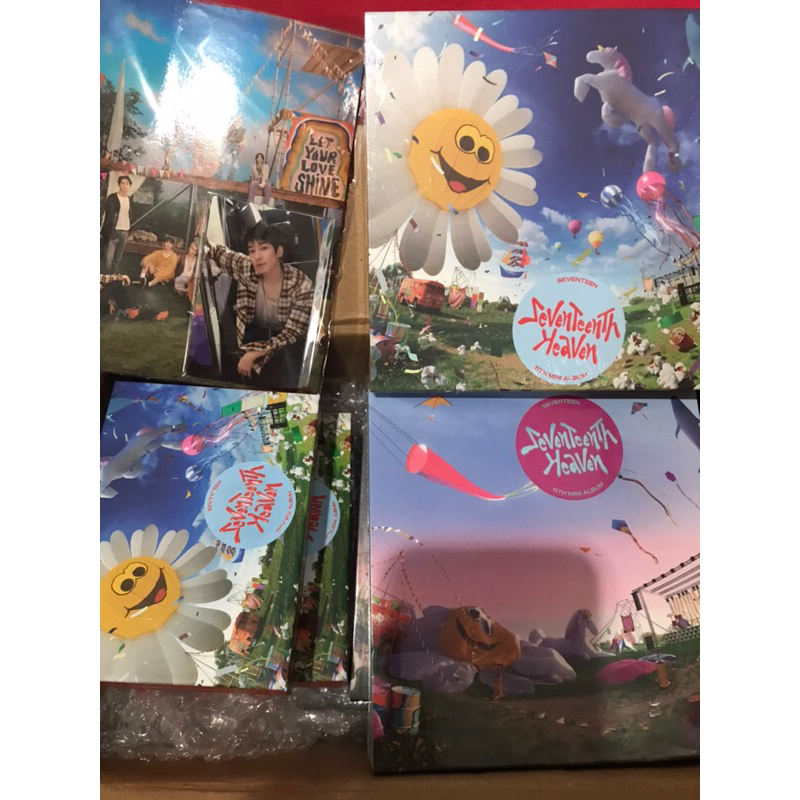 [READY STOCK] SHARING PC KIT SEVENTEEN SEVENTEENTH HEAVEN JUN HOSHI WOOZI VERNON