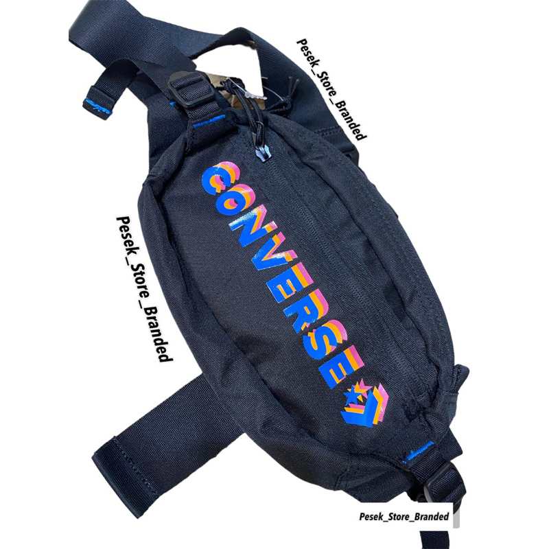 Waistbag converse original sale warna hitam || Tas slempang atau tas pinggang converse original