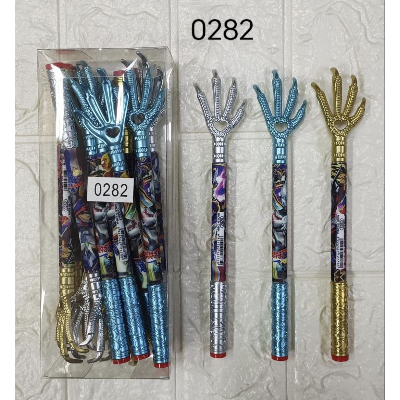 

pen gel bentuk kaki elang isi 12