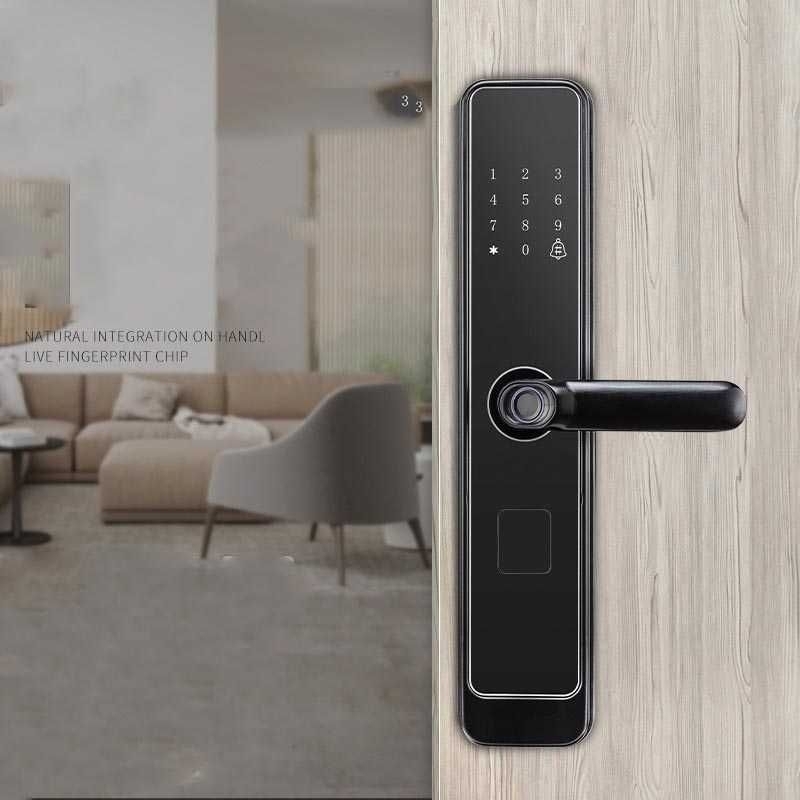 Gagang Pintu Smart Door Lock Password Fingerprint Card