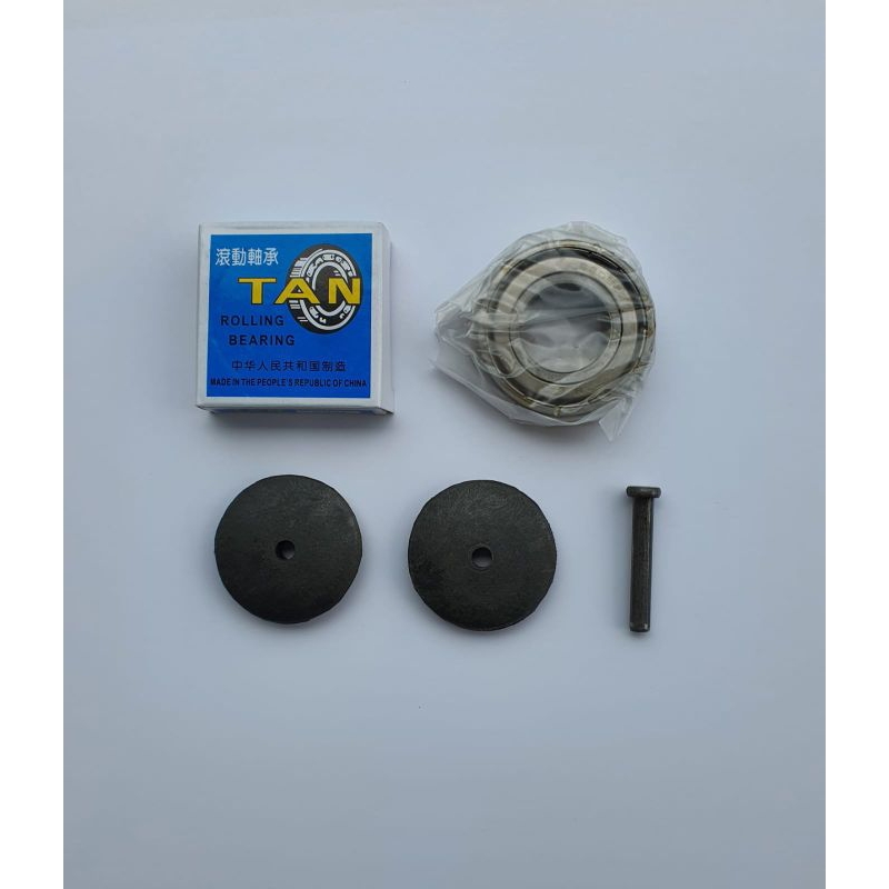 FLJ Paket Bearing TAN 6204 ZZ + Tutup Bering + Paku Pintu Folding Gate Harmonika Rolling Sliding Doo