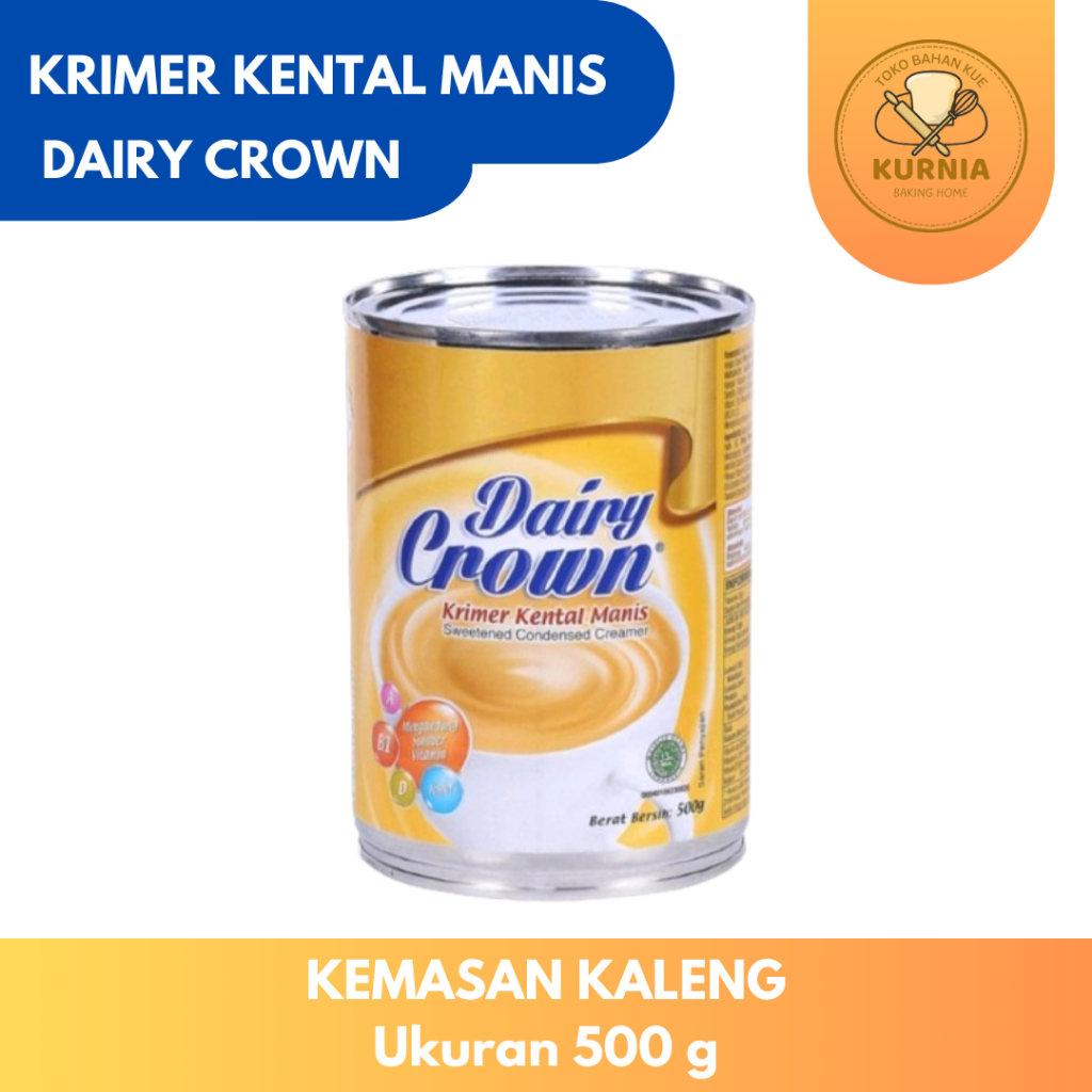 

KRIMER KENTAL MANIS DAIRY CROWN KEMASAN KALENG 500 gr