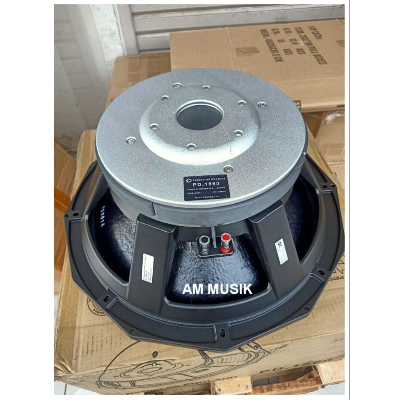 SPEAKER COMPONEN 18 INCH PRECISION DEVICES PD 1860 PD1860