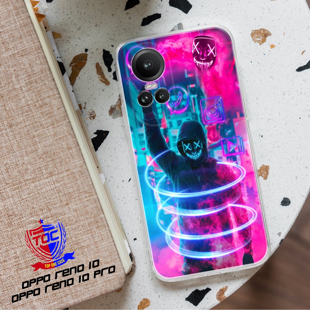 Case OPPO RENO 10 / OPPO RENO 10 PRO - Casing OPPO RENO 10  Terbaru TOP ONE CASE [ 25 ] Silikon OPPO