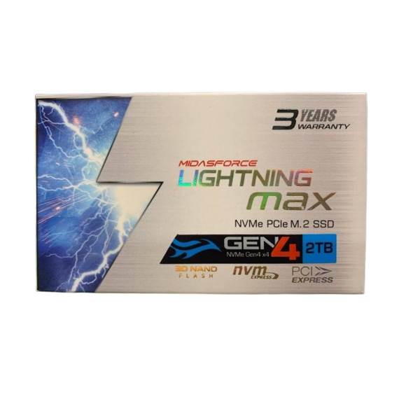 M2 NVME 2TB MIDAS M.2 NVME 2 TB MIDASFORCE PCIe Gen4 x4 SSD