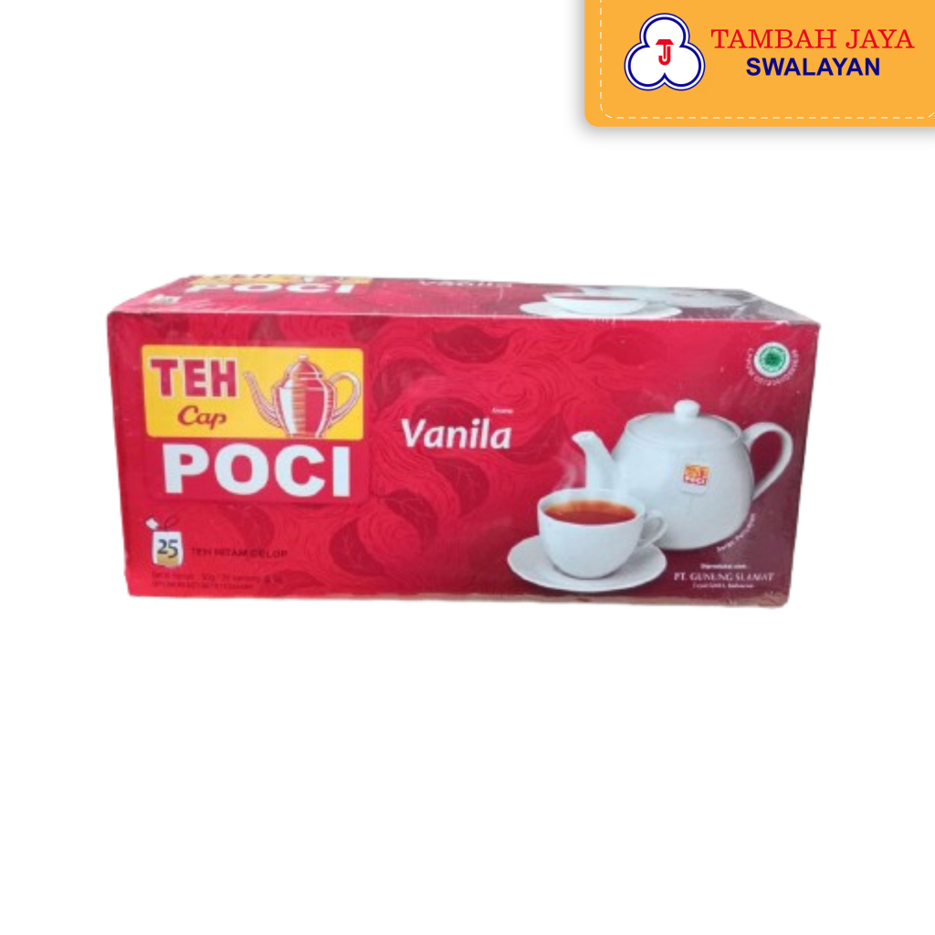 

Teh Celup Poci Aroma Vanilla isi 25 kantong