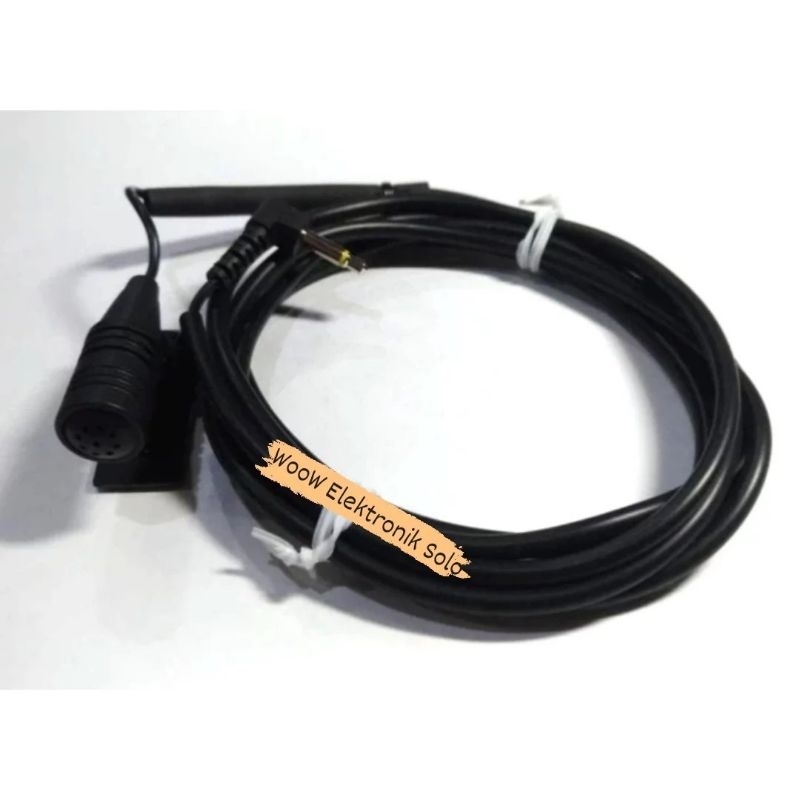 Mic Condensor + Kabel Jek Mini Medium Mono 3,5mm Panjang 1,7M
