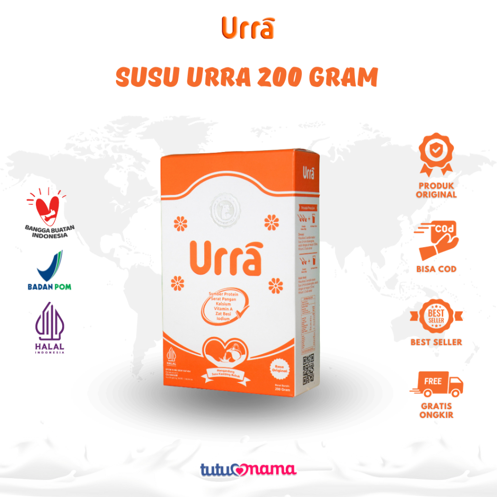 

Susu Urra Original 100% | Susu Penggemuk Penambah Kenaikan Berat | Susu Penggemuk Badan Penambah Berat Badan Alami Bpom | Natural Weight Gain | 200 gram | Susu Penggemuk Badan Anak Dewasa Ampuh Cepat | Penggemuk Badan & Penambah Nafsu Makan 200 g