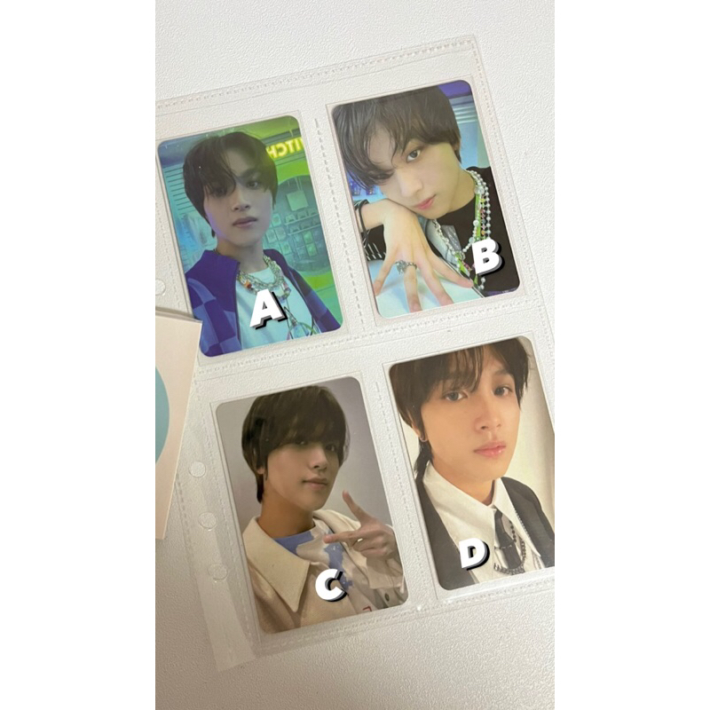 [READY INA] Photocard Nct Haechan Pilek Haechan Ceker