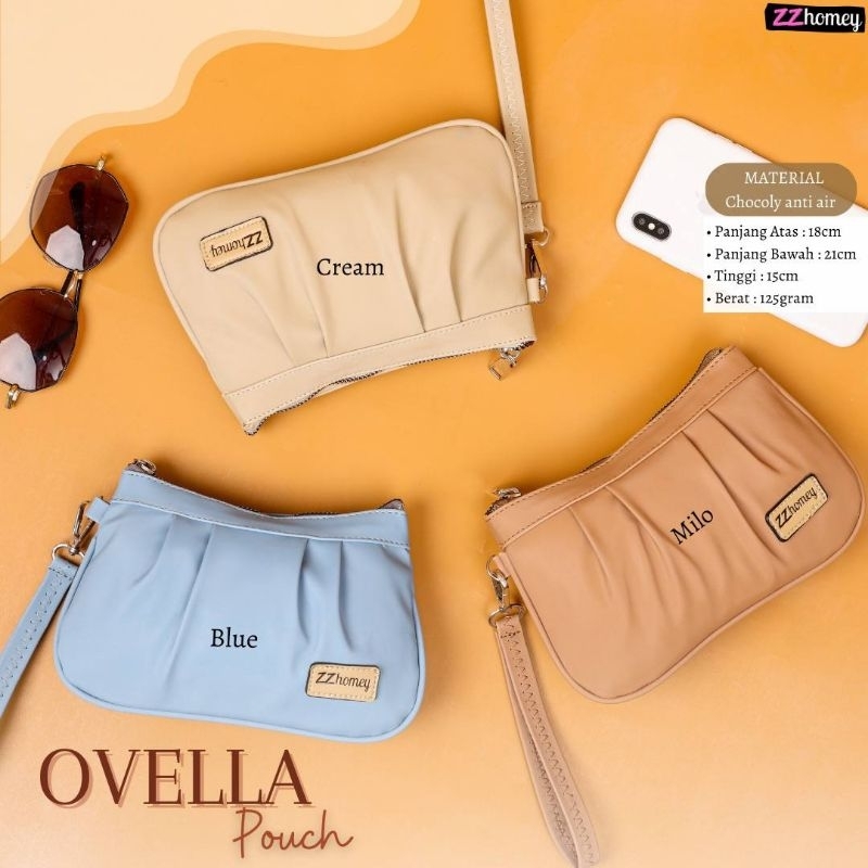 OVELLA POUCH BY ZZ HOMEY DOMPET WANITA CANTIK ANTI AIR