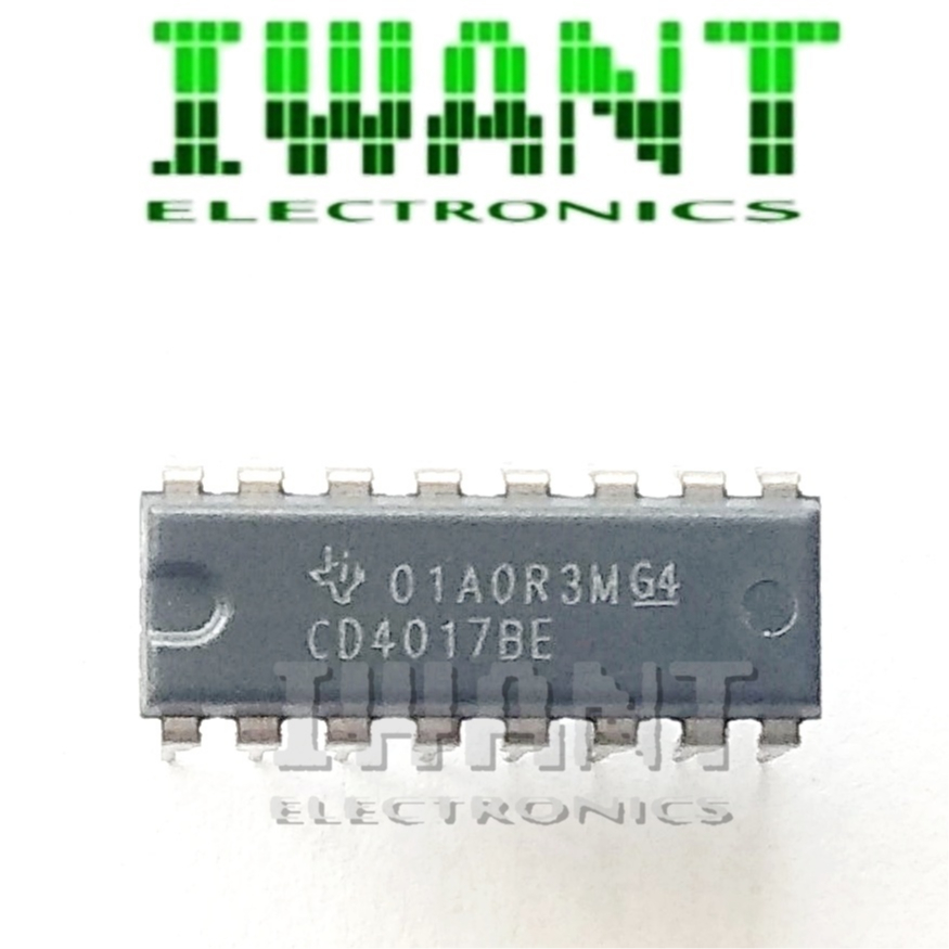 4017 ORIGINAL IC 4017 CD4017BE CD4017 CD 4017 ORIGINAL TI