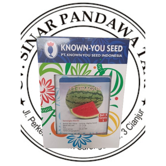 Benih semangka TT Dragon 10gram