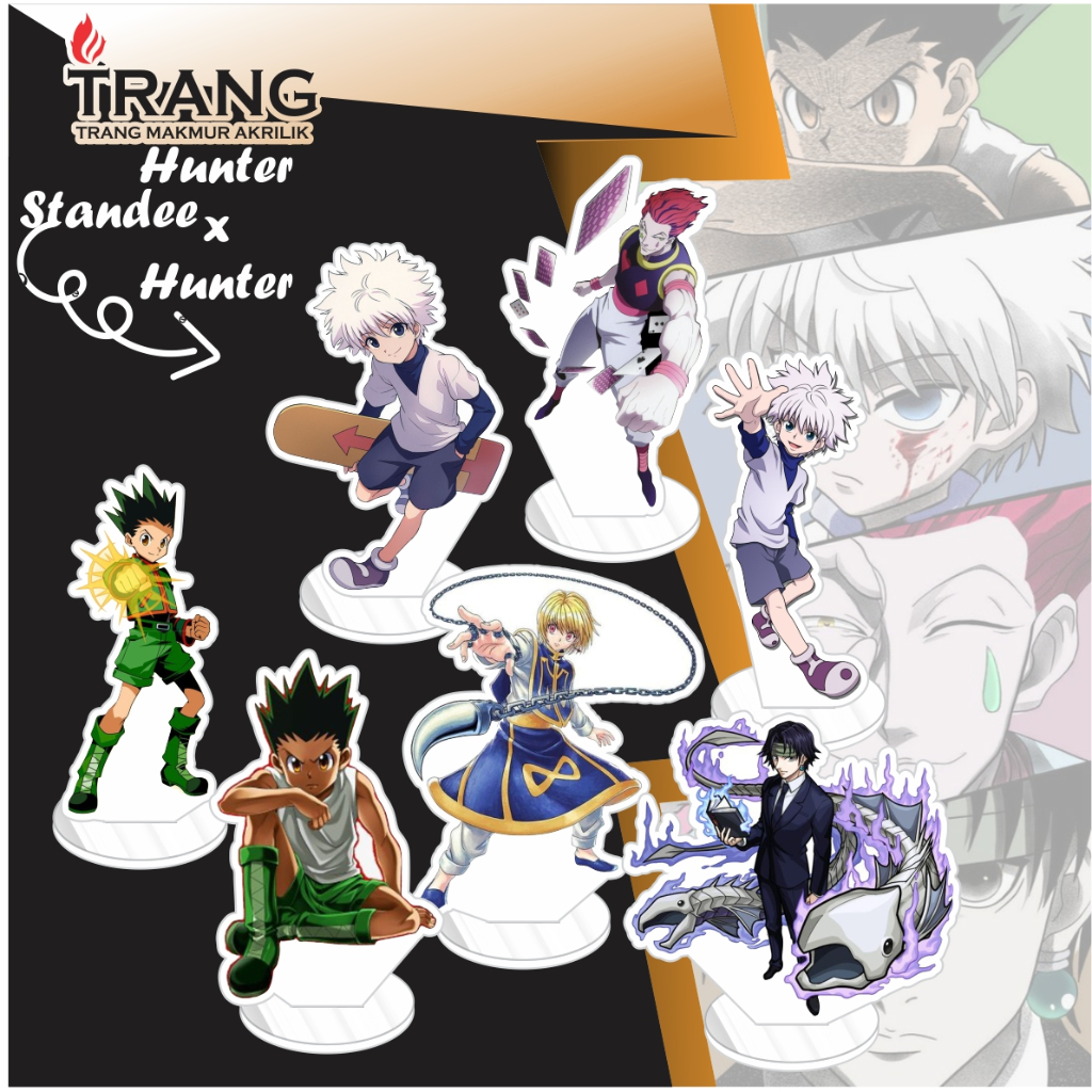 Standee Figure Akrilik Hunter x Hunter / Standing Action figure Acrylic Hunter x Hunter