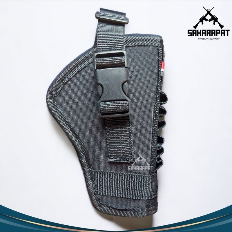 sarung pistol holster tempel motif 01  pinggang, bareta, fn, setelan pengaman