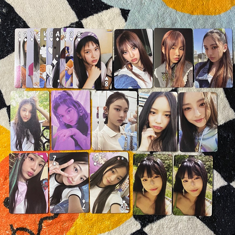 [READY] photocard pc newjeans danielle hanni hyein minji haerin jepit peace tinkerbell omg 1st ep we