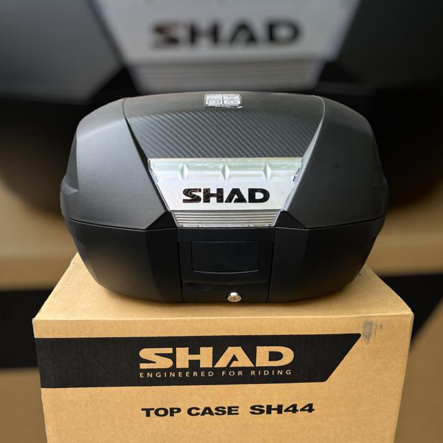 SHAD ORIGINAL 100% BOX MOTOR SHAD BOX TOP CASES SH44 SHAD BOX SH44 ORIGINAL TOP BOX SHAD SH44 BOX SH