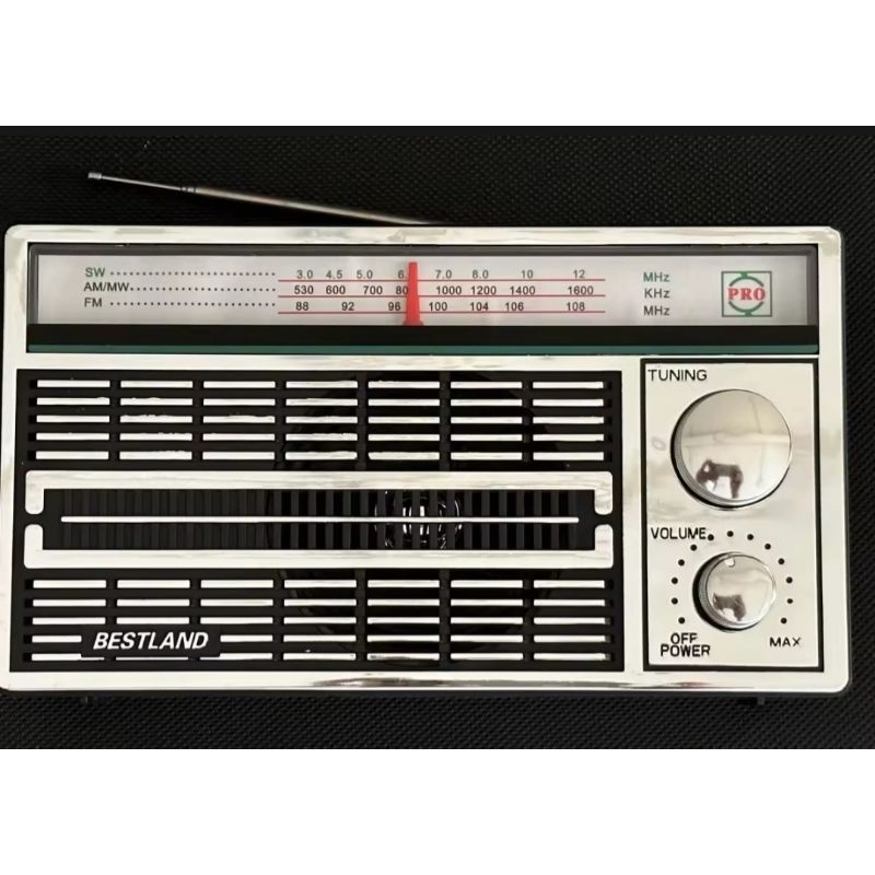 Radio jadul 3 band sw mw fm