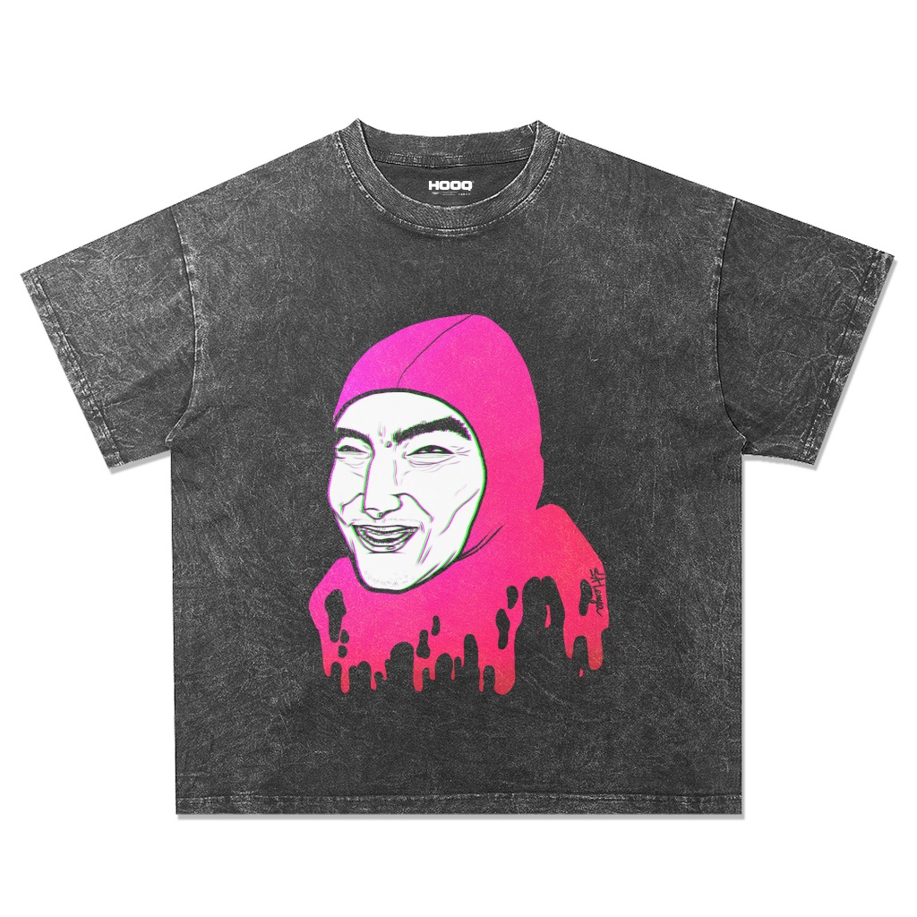 Joji T-shirt Oversize Washing Stonewash Joji Pinky Boy T-shirt