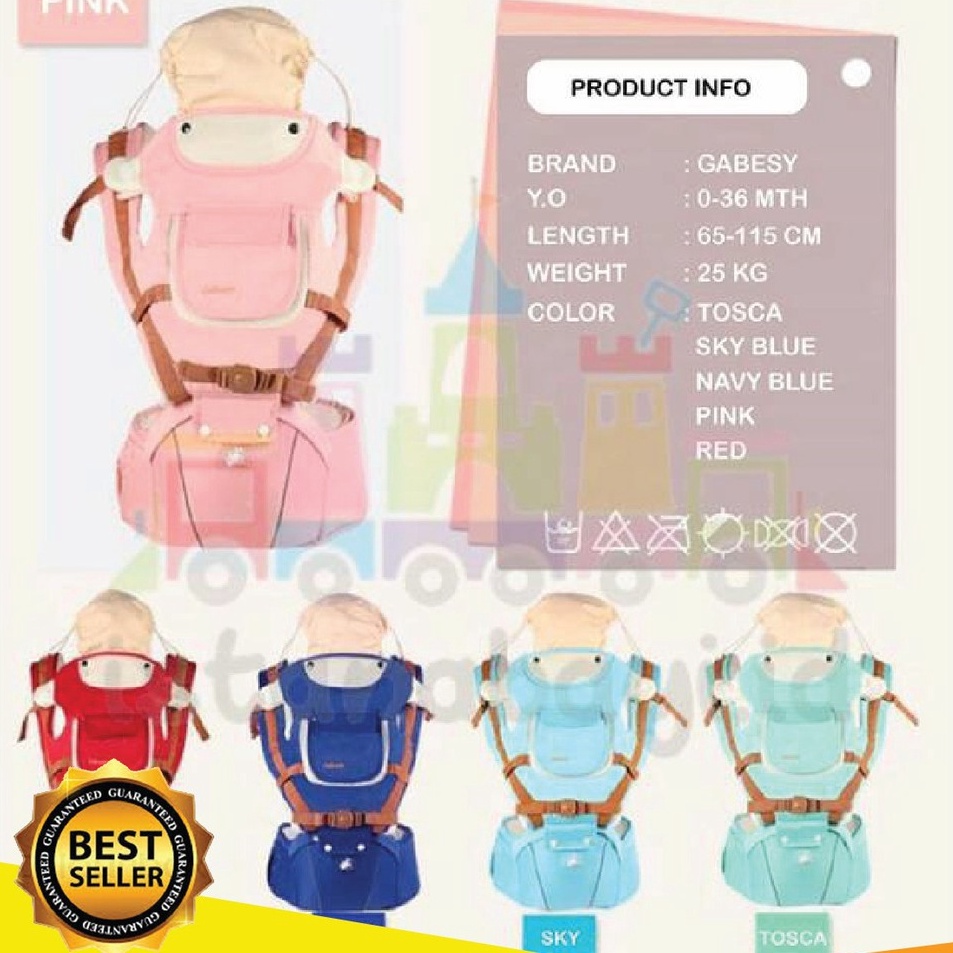 ✰JgA Gendongan Bayi Hipseat Gabesy Luxury 9 in 1 dan Babyboss HighQuality ✡ (Super Sale)