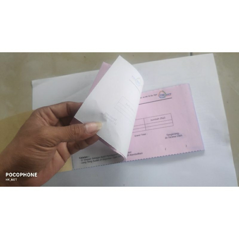

Desain Kwitansi Costum Sesuai Nama Toko/Usaha