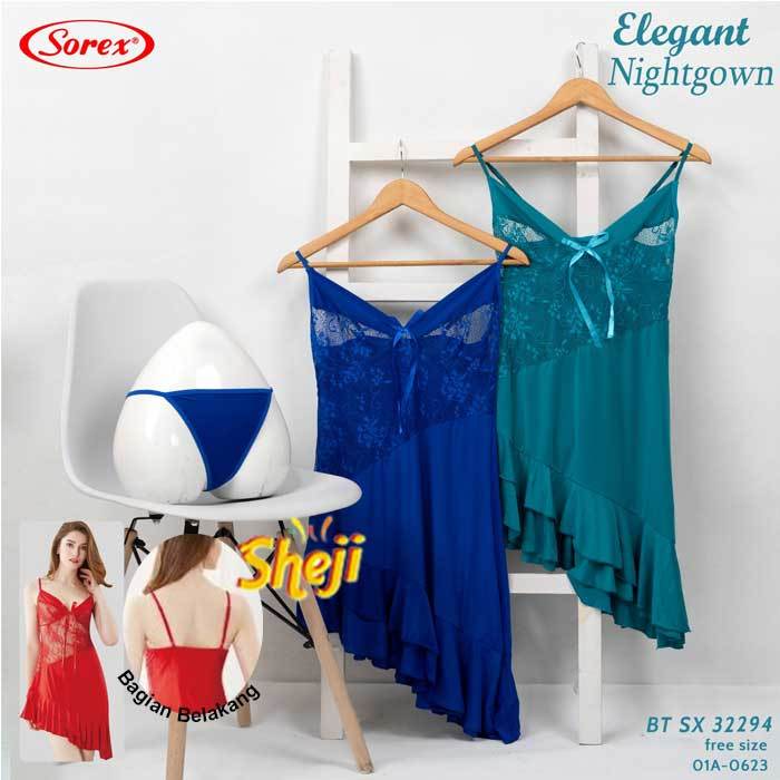 SOREX BT SX 32294 BAJU TIDUR WANITA / LINGERIE / DASTER TRANSPARANT