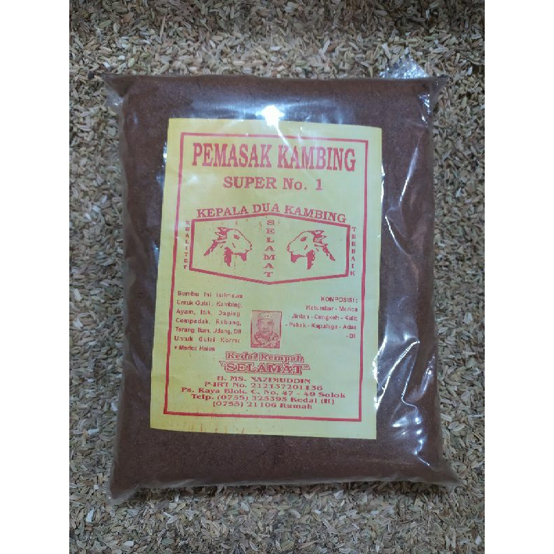 

SELAMAT REMPAH bumbu kambing