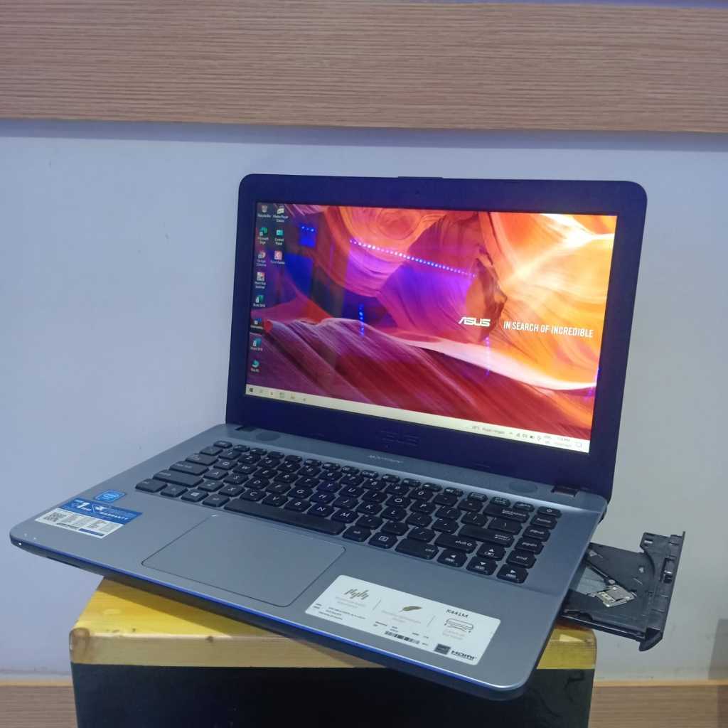 Laptop Asus VivoBook X441MA, Celeron - N4000, Ram 4Gb / 500Gb, Silver - Laptop Asus Vivobook Fulset 