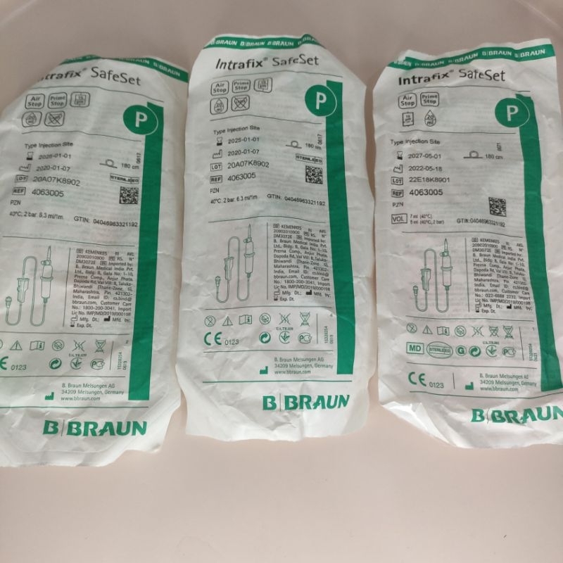 IntrafixSafeset 180 cm P B braun