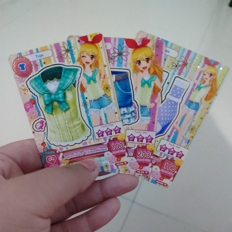 Aikatsu Ichigo Cute normal card SET