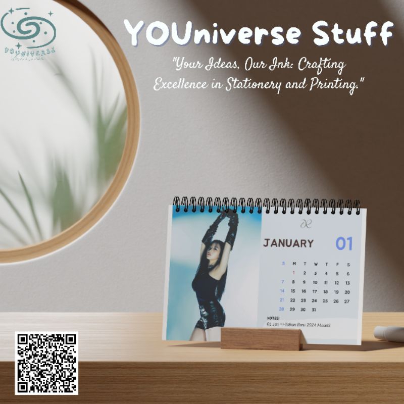 

AESPA ARMAGEDDON Kalender Meja 2025 / Desk Calendar 2025 K-POP version A5 murah