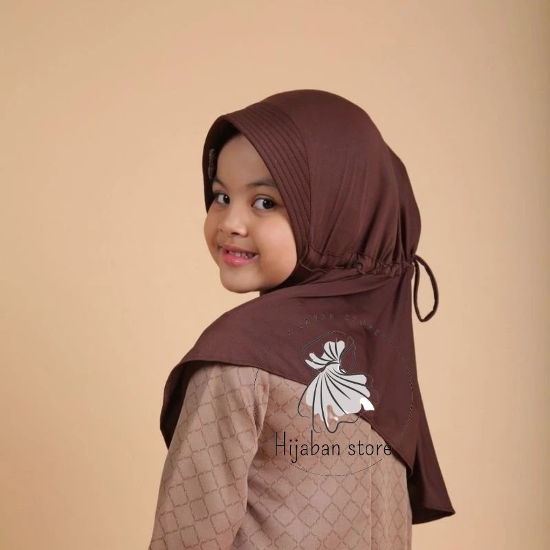 JILBAB SERUT JOKOWI ANAK SD /JILBAB INSTAN SERUT JOKOWI