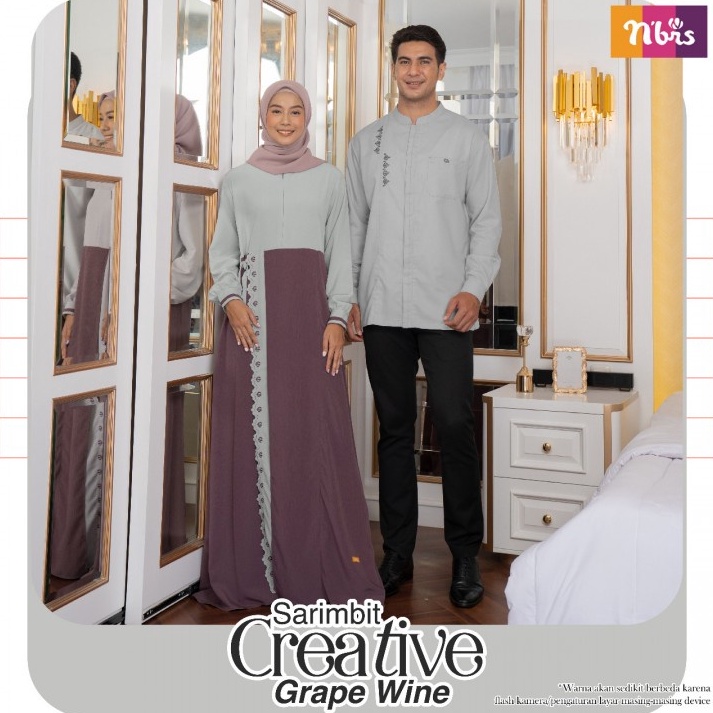 ✨SHOPEE MALL✨ SARIMBIT NIBRAS / COUPLE NIBRAS GAMIS DAN KOKO TERBARU / BAJU KELUARGA buruan
