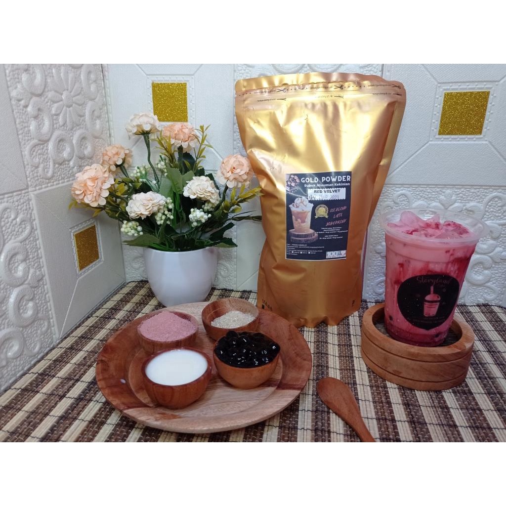 

HOT Product 1 Kg GOLD Powder bubuk minuman rasa / bubuk minuman kekinian / bubuk Minuman cappucino powder drink serbuuu !