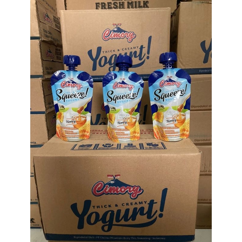 

1 Dus Cimory Yogurt Squeeze Varian Lengkap 120 gram ( 1 Karton isi 24 Pc) Semua Ekspedisi