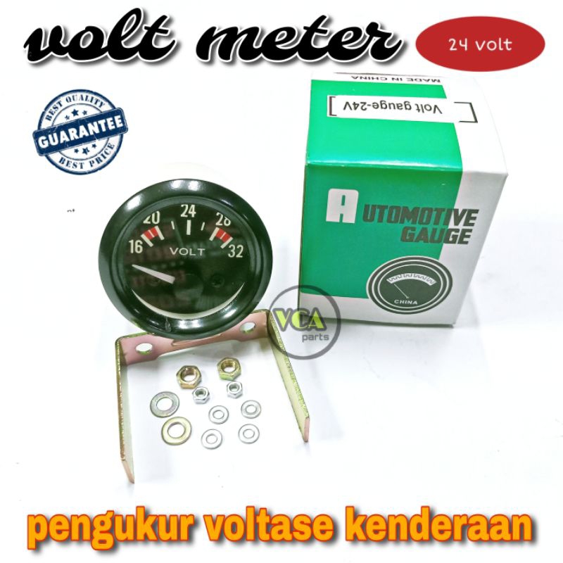 VOLT METER/VOLT METER PENGUKUR TEGANGAN MOBIL 24 VOLT UNIVERSAL