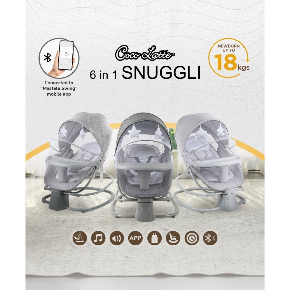 BOOMING Bouncer Cocolatte Snuggli Elektrik/ Snuggli 6 in1 /Snuggli 2.0 /SNUGGLI 2.0 With Footrest CL