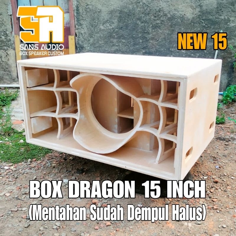 Box speaker dragon 15 inch