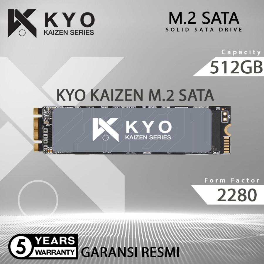 SSD M2 SATA / M.2 SATA / M2SATA 512GB KAIZEN RESMI