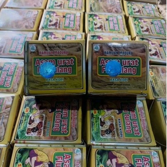 Jamu Ramuan Madura Asam Urat flu Tulang
