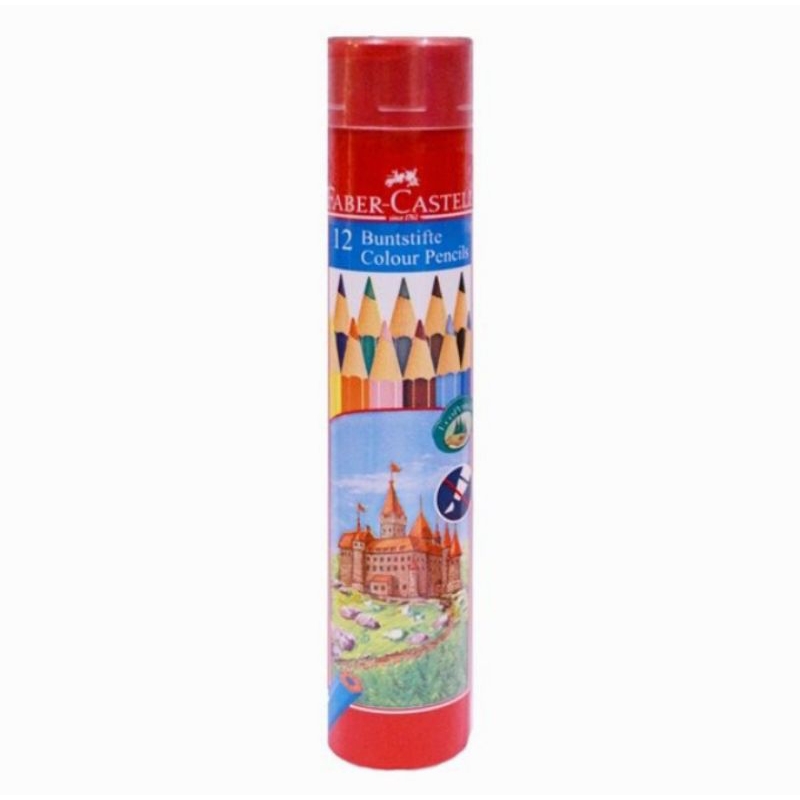 

Pensil Warna Faber Castell 12 Classic Round Tin / Pensil warna faber castell classic 12 tabung / Pensil warna faber castell 12 warna kemasan tabung / Pensil warna faber castell 12