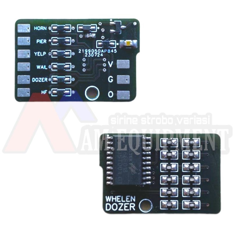 Kit IC Suara Whelen Dozer Kring 5 tone 12V