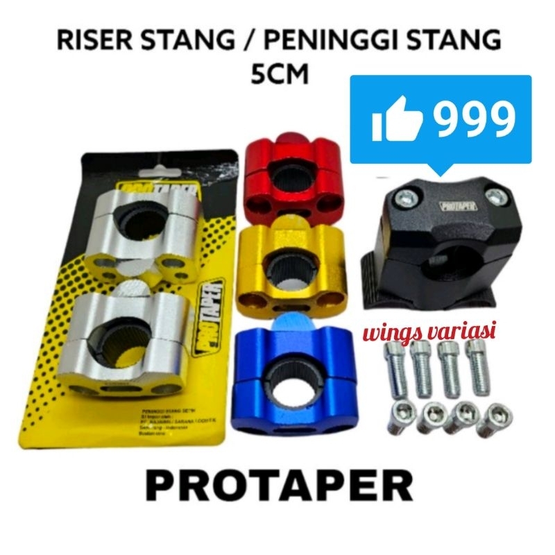 Raiser Stang/Peninggi Stang Motor Vixion-Byson-Tiger-Verza-Cb-Wr155 Universal